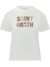 MC2 SAINT BARTH - T-shirt con Logo Applicato - Bianco | Lidia Shopping | Official Website