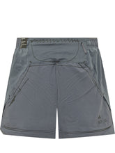 ADIDAS SONG FOR THE MUTE X ADIDAS 004 - Technical Shorts with Panels and Elastic Waist - Grey - LIDIASHOPPING® - Official Website