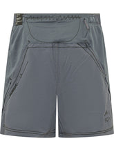 ADIDAS SONG FOR THE MUTE X ADIDAS 004 - Technical Shorts with Panels and Elastic Waist - Grey - LIDIASHOPPING® - Official Website