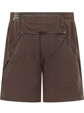 ADIDAS SONG FOR THE MUTE X ADIDAS 004 - Technical Shorts with Drawstring and Panels - Brown - LIDIASHOPPING® - Official Website