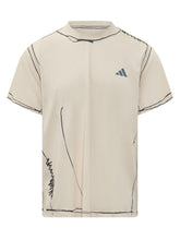 ADIDAS SONG FOR THE MUTE X ADIDAS 004 - T-shirt with Graphic Print and Logo - Beige - LIDIASHOPPING® - Official Website