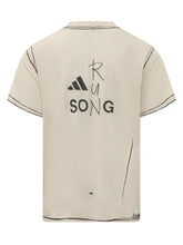 ADIDAS SONG FOR THE MUTE X ADIDAS 004 - T-shirt with Graphic Print and Logo - Beige - LIDIASHOPPING® - Official Website