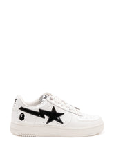 BAPE - Star Detail Sneakers - White - LIDIASHOPPING® - Official Website