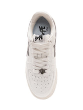 BAPE - Star Detail Sneakers - White - LIDIASHOPPING® - Official Website