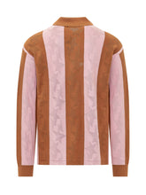 BAPE - Long Sleeve Polo with Lettering - Beige - LIDIASHOPPING® - Official Website