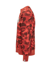 BAPE - Sweatshirt with Graphic Print and Cam - Red - LIDIASHOPPING® - Official Website