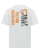 BAPE - T-shirt with Graphic Print and Logo - White - LIDIASHOPPING® - Official Website