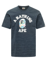 BAPE - T-shirt with Graphic Print - Blue - LIDIASHOPPING® - Official Website