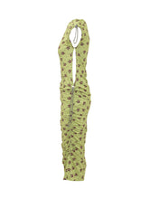 COPERNI - Floral Print Ruched Midi Dress - Green - LIDIASHOPPING® - Official Website