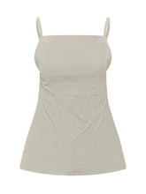 STUDIO NICHOLSON - Raddle Apron Top with Straps - Grey - LIDIASHOPPING® - Official Website