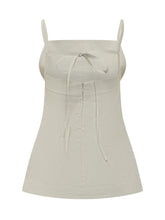 STUDIO NICHOLSON - Raddle Apron Top with Straps - Grey - LIDIASHOPPING® - Official Website