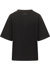 STUDIO NICHOLSON - Lee T-shirt with Crew Neck - Black - LIDIASHOPPING® - Official Website