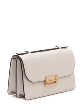 VICTORIA BECKHAM - Small Dorian Bag with Handle and Flap - Grey - LIDIASHOPPING® - Official Website