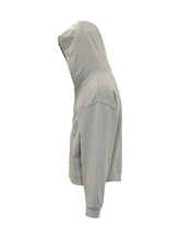 FOUND - Hooded Zip Sweatshirt with Logo - Grey - LIDIASHOPPING® - Official Website