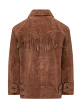 FOUND - Western Jacket with Fringes and Embroidery - Brown - LIDIASHOPPING® - Official Website