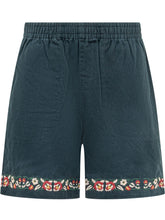 FOUND - Floral Shorts - Blue - LIDIASHOPPING® - Official Website