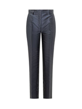 LA FEMME - Pantaloni Sartoriali Slim - Blu - LIDIASHOPPING® - Official Website