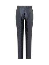 LA FEMME - Pantaloni Sartoriali Slim - Blu - LIDIASHOPPING® - Official Website