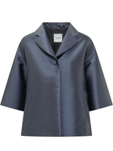 LA FEMME - Giacca con Bottone Singolo - Blu - LIDIASHOPPING® - Official Website