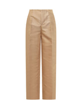 LA FEMME - Pantaloni Palazzo Mikado - Oro - LIDIASHOPPING® - Official Website