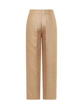 LA FEMME - Pantaloni Palazzo Mikado - Oro - LIDIASHOPPING® - Official Website