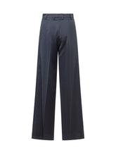 LA FEMME - Wide Leg Pants - Blue - LIDIASHOPPING® - Official Website