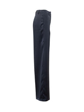 LA FEMME - Wide Leg Pants - Blue - LIDIASHOPPING® - Official Website