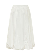 WEEKEND by MAX MARA - Skirt with Elasticated Waist - White - LIDIASHOPPING® - Official Website