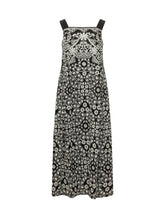 WEEKEND by MAX MARA - Printed Dress with Straps - Black - LIDIASHOPPING® - Official Website