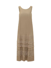WEEKEND by MAX MARA - Sleeveless Dress with Ruffles - Beige - LIDIASHOPPING® - Official Website