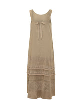 WEEKEND by MAX MARA - Sleeveless Dress with Ruffles - Beige - LIDIASHOPPING® - Official Website