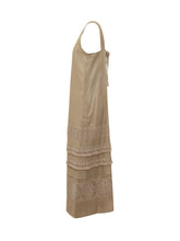 WEEKEND by MAX MARA - Sleeveless Dress with Ruffles - Beige - LIDIASHOPPING® - Official Website