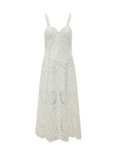 CHARO RUIZ IBIZA - Solace Long Dress with Embroidery - White - LIDIASHOPPING® - Official Website