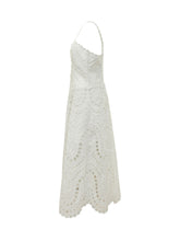 CHARO RUIZ IBIZA - Solace Long Dress with Embroidery - White - LIDIASHOPPING® - Official Website