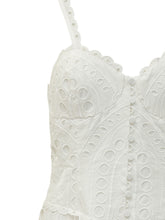 CHARO RUIZ IBIZA - Solace Long Dress with Embroidery - White - LIDIASHOPPING® - Official Website
