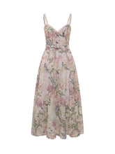 CHARO RUIZ IBIZA - Long Floral Dress with Belt - Pink - LIDIASHOPPING® - Official Website