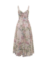 CHARO RUIZ IBIZA - Abito Lungo con Stampa Floreale e Cintura - Rosa - LIDIASHOPPING® - Official Website