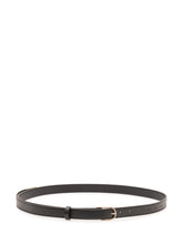 VICTORIA BECKHAM - Dorian Belt with Buckle - Black - LIDIASHOPPING® - Official Website