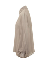LA FEMME - Camicia Trasparente con Bottoni - Beige - LIDIASHOPPING® - Official Website