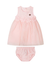 GUESS KIDS - Floral Appliqué Dress and Panty Set - Pink | Lidia Shopping | Official Website