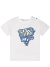 GUESS KIDS - Printed T-shirt and Shorts Set - Multicolor - LIDIASHOPPING® - Official Website