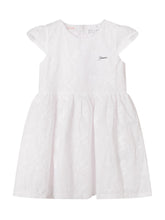 GUESS KIDS - Broderie Anglaise Dress - White - LIDIASHOPPING® - Official Website