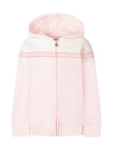 GUESS KIDS - Hooded Sweatshirt with Front Zip - Pink - LIDIASHOPPING® - Official Website