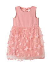 GUESS KIDS - Abito Smanicato con Gonna in Tulle e Applicazioni - Rosa | Lidia Shopping | Official Website