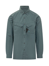 KLATTERMUSEN - Long Sleeve Shirt with Pockets and Buttons - Blue - LIDIASHOPPING® - Official Website