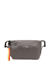SUNDEK - Beauty Case con Logo e Chiusura Zip - Grigio - LIDIASHOPPING® - Official Website