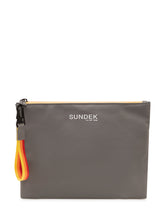 SUNDEK - Pochette con Logo e Chiusura Zip - - LIDIASHOPPING® - Official Website