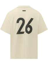 FEAR OF GOD - Logo Print T-shirt - Beige - LIDIASHOPPING® - Official Website