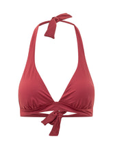 SUNDEK - Bikini Top Halter con Nodo - Rosso - LIDIASHOPPING® - Official Website
