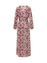 SUNDEK - Abito Lungo con Stampa Floreale - Rosso - LIDIASHOPPING® - Official Website
